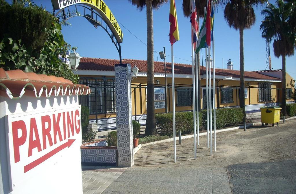 Hostal Don Diego San Juan Del Puerto Zewnętrze zdjęcie